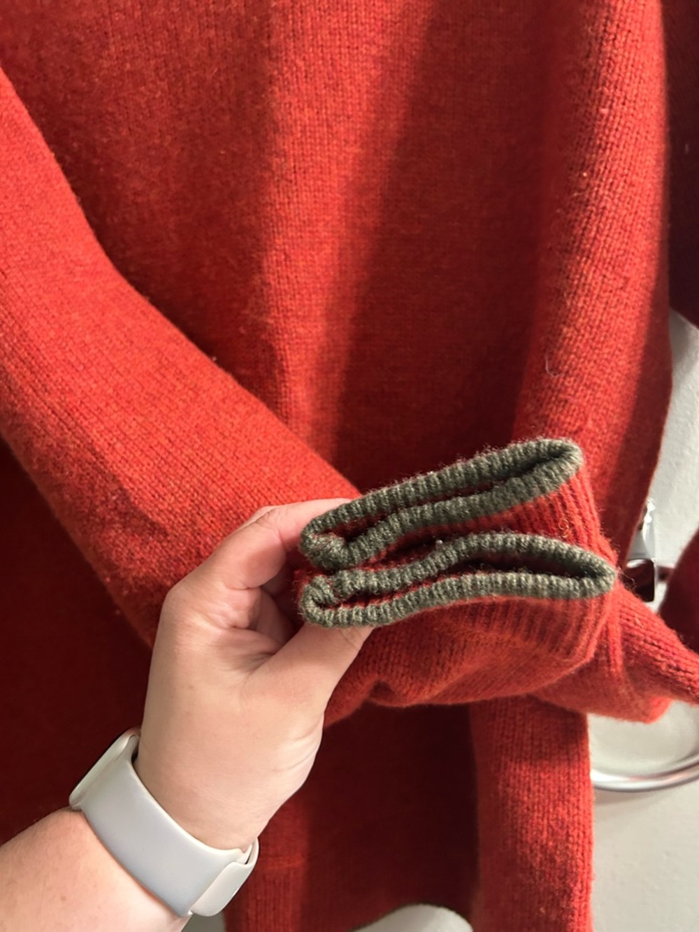 Irelandseye premium knit 1/4 zip 100% wool sweater - Picture 6 of 8
